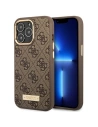 Kup Etui Guess GUHMP14XU4GPRW Apple iPhone 14 Pro Max brązowy/brown hard case 4G Logo Plate MagSafe - GUE2158 - {ean13} - Sklep Home Screen