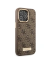 Kup Case Guess GUHMP14XU4GPRW Apple iPhone 14 Pro Max braun/brown Hardcase 4G Logo-Platte MagSafe - GUE2158 - {ean13} - Sklep Home Screen
