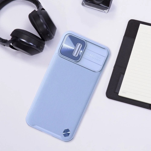 Kup Etui Nillkin CamShield Leather Apple iPhone 13 Pro Max mov - NLK608 - {ean13} - Sklep Home Screen