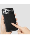Kup Etui Nillkin CamShield Leather Apple iPhone 13 Pro Max fialová - NLK608 - {ean13} - Sklep Home Screen
