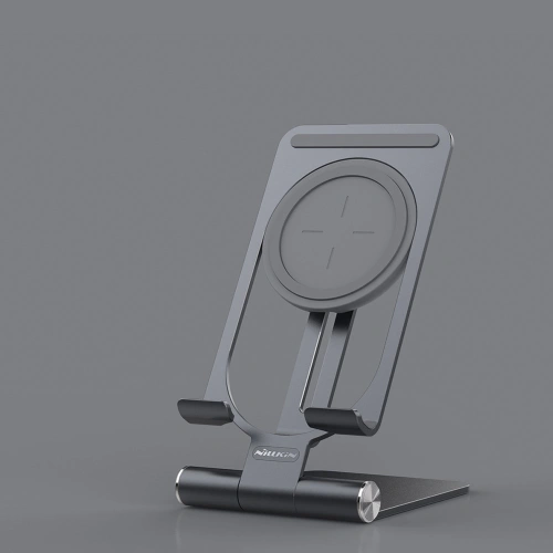 Kup Încărcător wireless Nillkin PowerHold Mini Wireless Charging Stand 15W gri - NLK609 - {ean13} - Sklep Home Screen