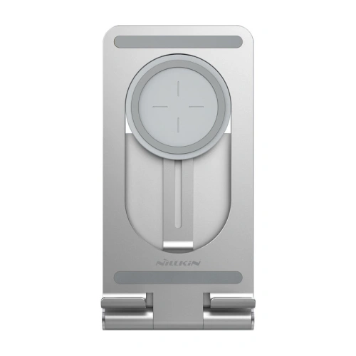 Kup Încărcător wireless Nillkin PowerHold Mini Wireless Charging Stand 15W argintiu - NLK610 - {ean13} - Sklep Home Screen