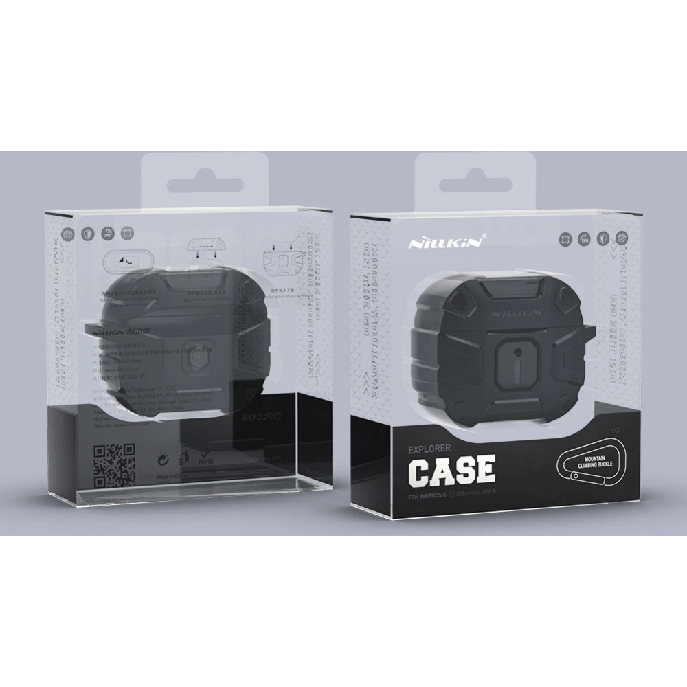 Etui Nillkin Explorer Apple AirPods 3 niebieski