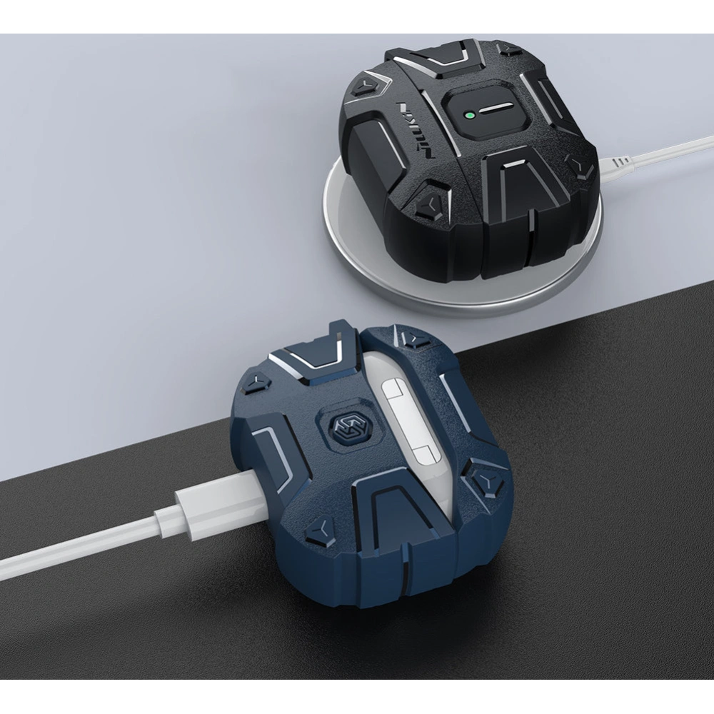 Etui Nillkin Explorer Apple AirPods 3 niebieski