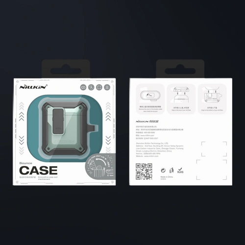 Kup Etui Nillkin Bounce Apple AirPods 2/1 fekete - NLK612 - {ean13} - Sklep Home Screen