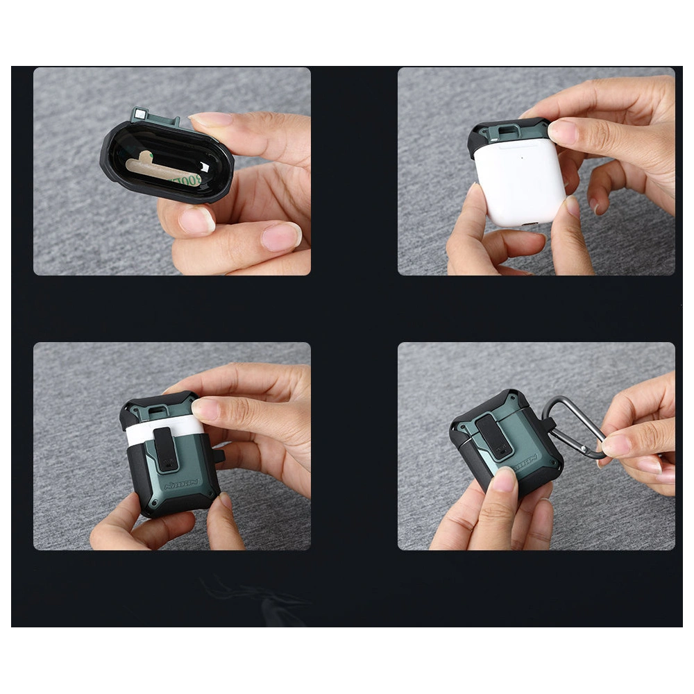 Etui Nillkin Bounce Apple AirPods 2/1 zielony