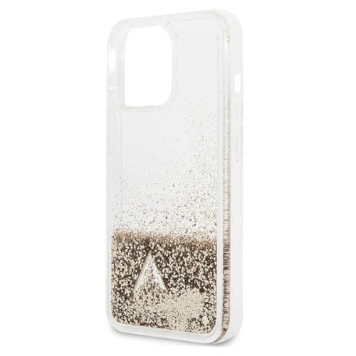 Kup Etui Guess GUOHCP14LGLHFLGO Apple iPhone 14 Pro zlatý/gold hardcase Glitter Charms - GUE2159 - {ean13} - Sklep Home Screen