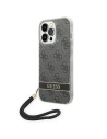 Etui Guess GUOHCP14LH4STK Apple iPhone 14 Pro fekete/hardcase 4G Print Strap