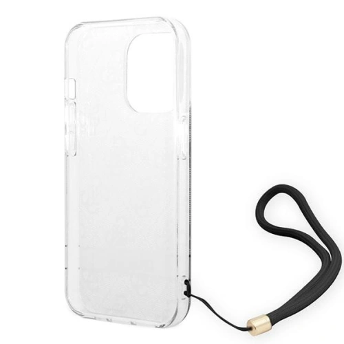 Kup Etui Guess GUOHCP14LH4STK Apple iPhone 14 Pro černý/black hardcase 4G Print Strap - GUE2160 - {ean13} - Sklep Home Screen