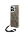 Kup Etui Guess GUOHCP14LH4STW Apple iPhone 14 Pro hnědý/brown hardcase 4G Print Strap - GUE2162 - {ean13} - Sklep Home Screen