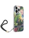 Kup Etui Guess GUOHCP14LHFLSB Apple iPhone 14 Pro modrý/blue hardcase Flower Strap - GUE2163 - {ean13} - Sklep Home Screen