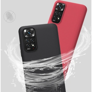 Kup Etui Nillkin Super Frosted Shield Xiaomi Redmi Note 11/11S czerwony - NLK626 - {ean13} - Sklep Home Screen