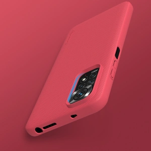 Kup Etui Nillkin Super Frosted Shield Xiaomi Redmi Note 11/11S czerwony - NLK626 - {ean13} - Sklep Home Screen