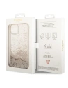 Buy Guess GUOHCP14MGLHFLGO Apple iPhone 14 Plus / 15 Plus gold hardcase Glitter Charms - GUE2165 - {ean13} - Home Screen Store Europe