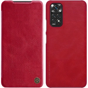 Kup Etui Nillkin Qin Xiaomi Redmi Note 11/11S czerwony - NLK629 - {ean13} - Sklep Home Screen