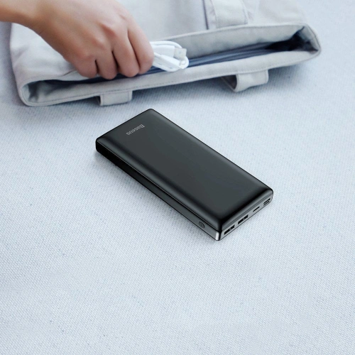 Kup Powerbank Baseus Mini JA 30000mAh 2x USB 3A (czarny) - BSU073BLK - {ean13} - Sklep Home Screen