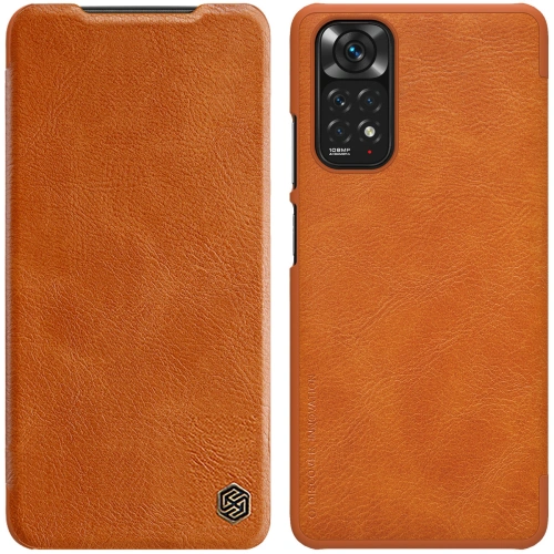 Buy Nillkin Qin Xiaomi Redmi Note 11/11S brown - NLK630 - {ean13} - Home Screen Store Europe