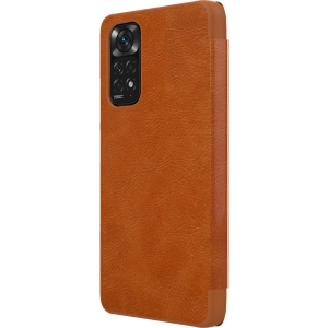 Kup Etui Nillkin Qin Xiaomi Redmi Note 11/11S brązowy - NLK630 - {ean13} - Sklep Home Screen