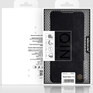 Kup Etui Nillkin Qin Xiaomi Redmi Note 11/11S brązowy - NLK630 - {ean13} - Sklep Home Screen