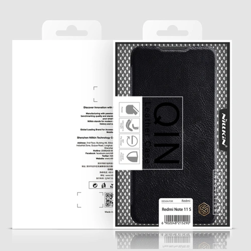 Buy Nillkin Qin Xiaomi Redmi Note 11/11S brown - NLK630 - {ean13} - Home Screen Store Europe