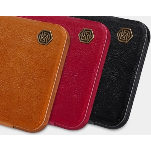 Etui Nillkin Qin Xiaomi Redmi Note 11/11S barna