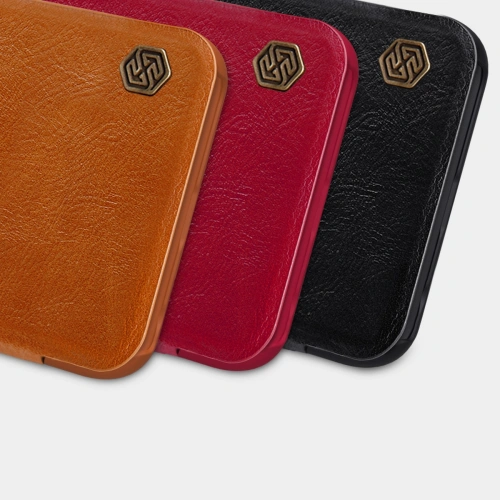 Kup Case Nillkin Qin Xiaomi Redmi Note 11/11S braun - NLK630 - {ean13} - Sklep Home Screen
