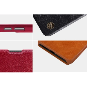 Etui Nillkin Qin Xiaomi Redmi Note 11/11S barna