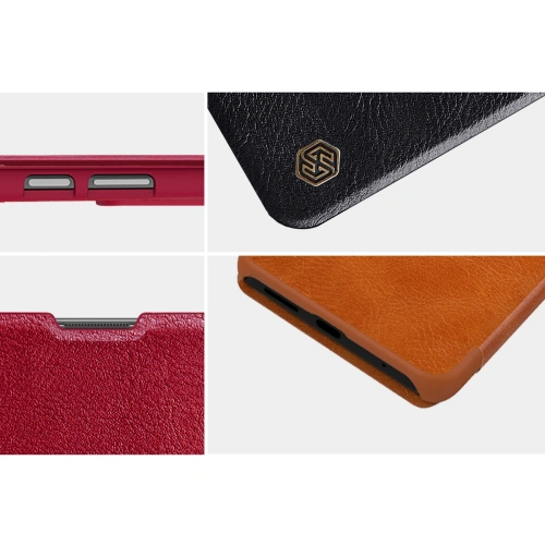 Kup Case Nillkin Qin Xiaomi Redmi Note 11/11S braun - NLK630 - {ean13} - Sklep Home Screen