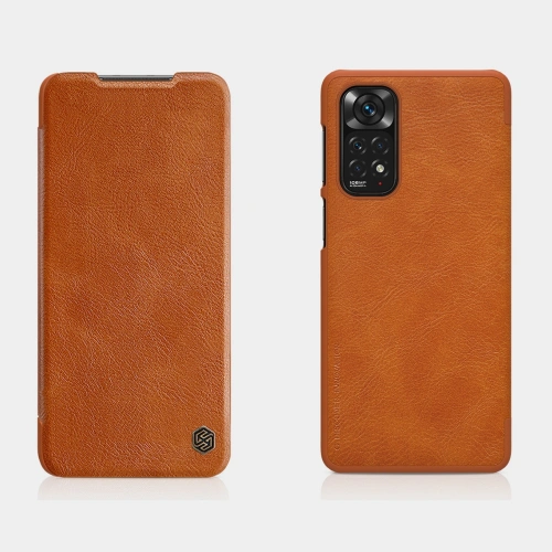 Buy Nillkin Qin Xiaomi Redmi Note 11/11S brown - NLK630 - {ean13} - Home Screen Store Europe
