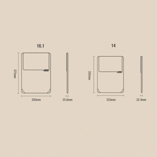 Kup Etui Nillkin Sokoldalú Laptop Huzat 3w1 Apple MacBook 14 hüvelyk fekete-fehér - NLK631 - {ean13} - Sklep Home Screen