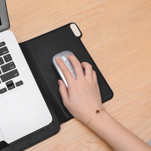 Etui Nillkin Sokoldalú Laptop Huzat 3w1 Apple MacBook 14 hüvelyk fekete-fehér