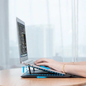 Etui Nillkin Sokszínű Laptop Huzat 2w1 Apple MacBook 14 col fekete