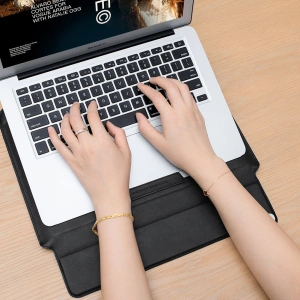 Etui Nillkin Versatile Laptop Sleeve 2w1 Apple MacBook 14 palců černo-bílý