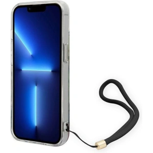 Etui Guess GUOHCP14MHFLSB Apple iPhone 14 Plus / 15 Plus niebieski/blue hardcase Flower Strap