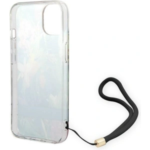 Etui Guess GUOHCP14MHFLSB Apple iPhone 14 Plus / 15 Plus niebieski/blue hardcase Flower Strap
