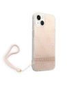 Kup Etui Guess GUOHCP14SH4STP Apple iPhone 14 różowy/pink hardcase 4G Print Strap - GUE2173 - {ean13} - Sklep Home Screen