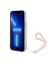 Kup Etui Guess GUOHCP14SH4STP Apple iPhone 14 różowy/pink hardcase 4G Print Strap - GUE2173 - {ean13} - Sklep Home Screen
