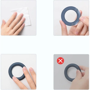 Naklejka Nillkin SnapHold MagSafe czarny