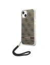 Kup Etui Guess GUOHCP14SH4STW Apple iPhone 14 brązowy/brown hardcase 4G Print Strap - GUE2174 - {ean13} - Sklep Home Screen