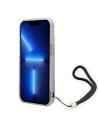 Kup Etui Guess GUOHCP14SHFLSB Apple iPhone 14 niebieski/blue hardcase Flower Strap - GUE2175 - {ean13} - Sklep Home Screen