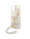 Kup Etui Guess GUOHCP14SHFLSU Apple iPhone 14 violet/hardcase cu flori Strap - GUE2176 - {ean13} - Sklep Home Screen