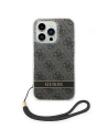 Buy Guess GUOHCP14XH4STK Apple iPhone 14 Pro Max black hardcase 4G Print Strap - GUE2178 - {ean13} - Home Screen Store Europe
