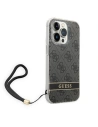Buy Guess GUOHCP14XH4STK Apple iPhone 14 Pro Max black hardcase 4G Print Strap - GUE2178 - {ean13} - Home Screen Store Europe
