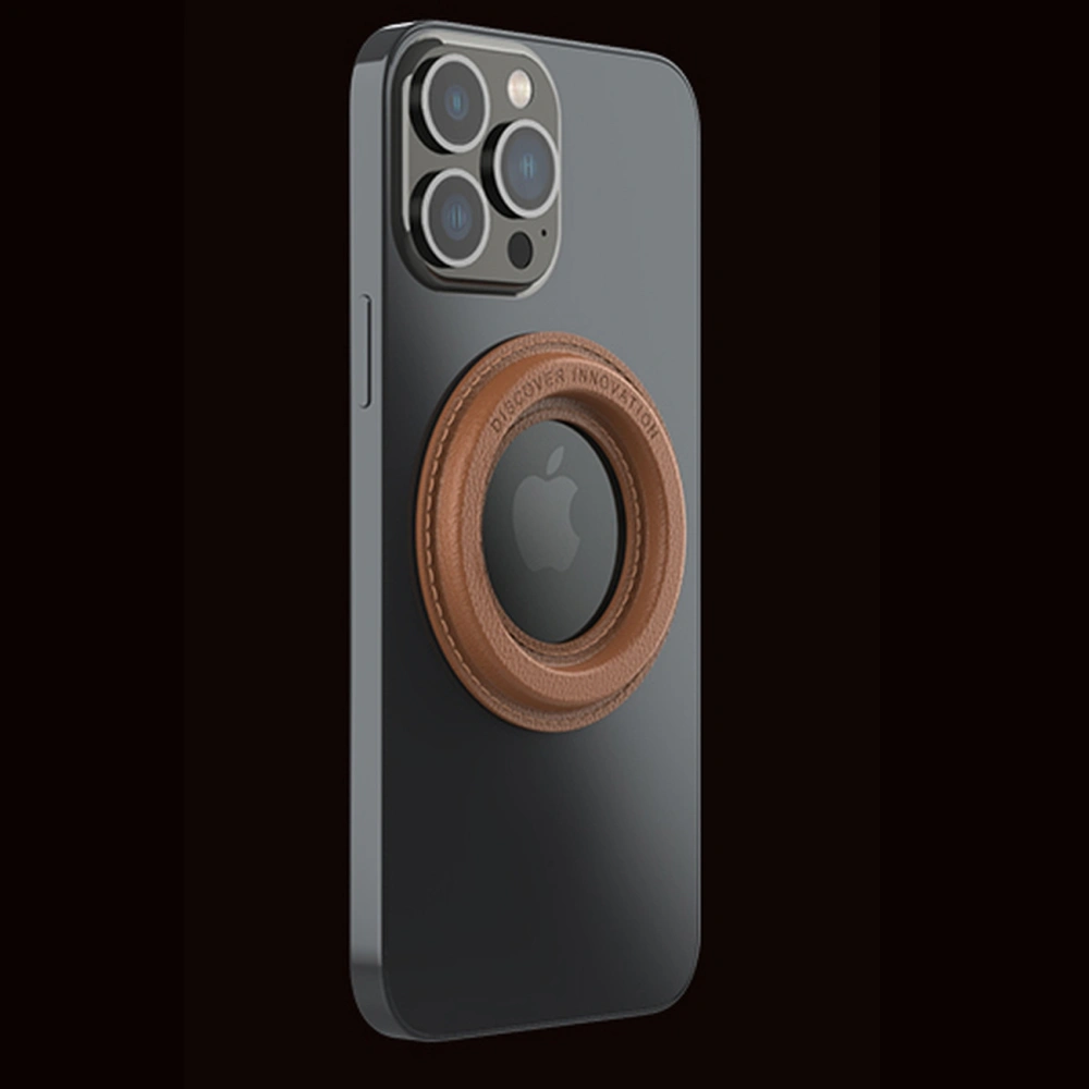 Naklejka Nillkin SnapHold Vegan Leather MagSafe fioletowy