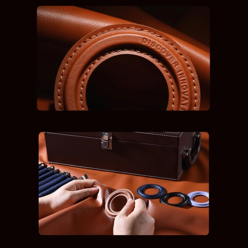 Kup Naklejka Nillkin SnapHold Vegan Leather MagSafe szürke - NLK650 - {ean13} - Sklep Home Screen