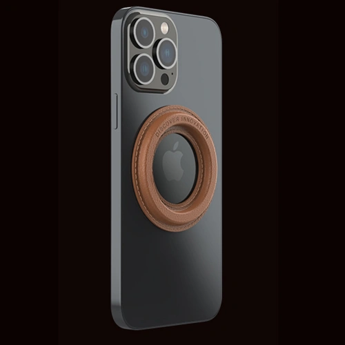 Kup Naklejka Nillkin SnapHold Vegan Leather MagSafe gri - NLK650 - {ean13} - Sklep Home Screen