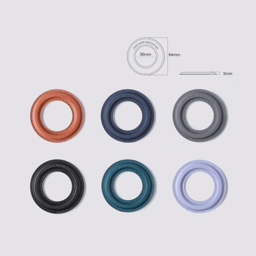 Kup Naklejka Nillkin SnapHold Vegan Leather MagSafe szürke - NLK650 - {ean13} - Sklep Home Screen