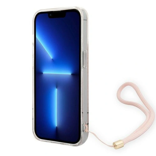Kup Etui Guess GUOHCP14XH4STP Apple iPhone 14 Pro Max różowy/pink hardcase 4G Print Strap - GUE2179 - {ean13} - Sklep Home Screen