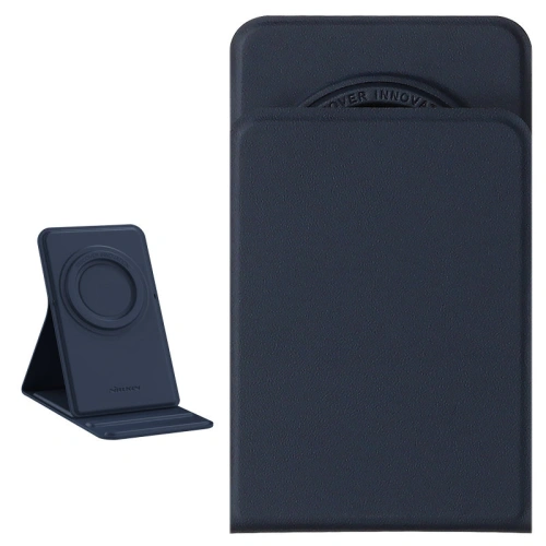 Kup Magnetyczna podstawka Nillkin Magnetic Stand Snapbase Leather MagSafe niebieski - NLK657 - {ean13} - Sklep Home Screen