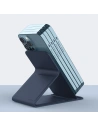 Buy Nillkin Magnetic Stand Snapbase Leather MagSafe blue - NLK657 - {ean13} - Home Screen Store Europe